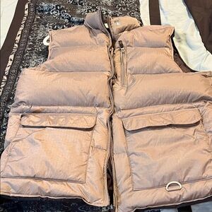 Volcom Tan Puffer Vest